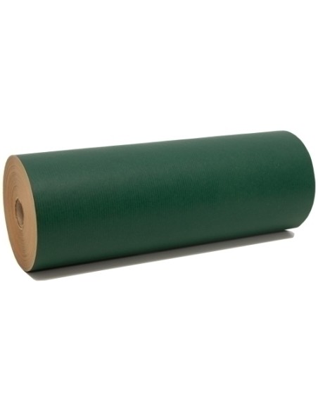 PAPEL EMB.KRAFT BOB.1ª VERDE 31 cm